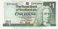 Royal Bank Of Scotland Plc 1 And 5 Pounds 1 Pound, 23. 3.1994